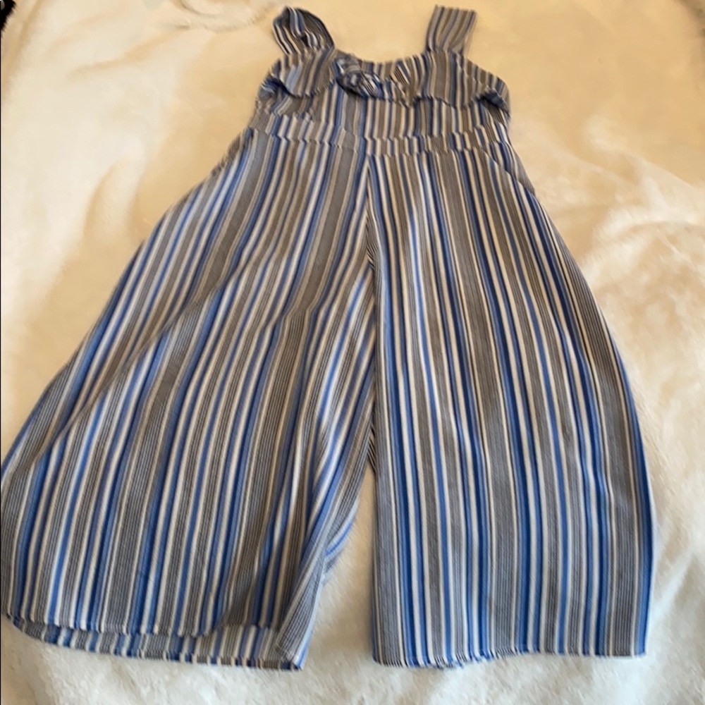 Capri pants romper